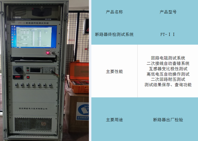 FT-11 Circuit Breaker Final Detection Test System(图1)